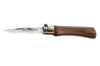 Couteau artisanal Old Bear S lame inox 7cm manche noyer avec virole