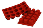 Moule en silicone professionnel Silikomart Silicon Flex 300x175mm 15 mini cannelés