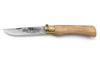 Couteau artisanal Old Bear XL lame inox 10cm manche olivier avec virole