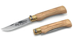 Couteau artisanal Old Bear XL lame inox 10cm manche olivier avec virole