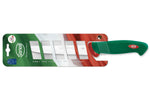 Couteau filet de sole professionnel SANELLI Premana lame flexible 18cm manche vert