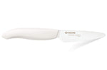 Couteau d'office Kyocera lame céramique 7.5 cm manche blanc
