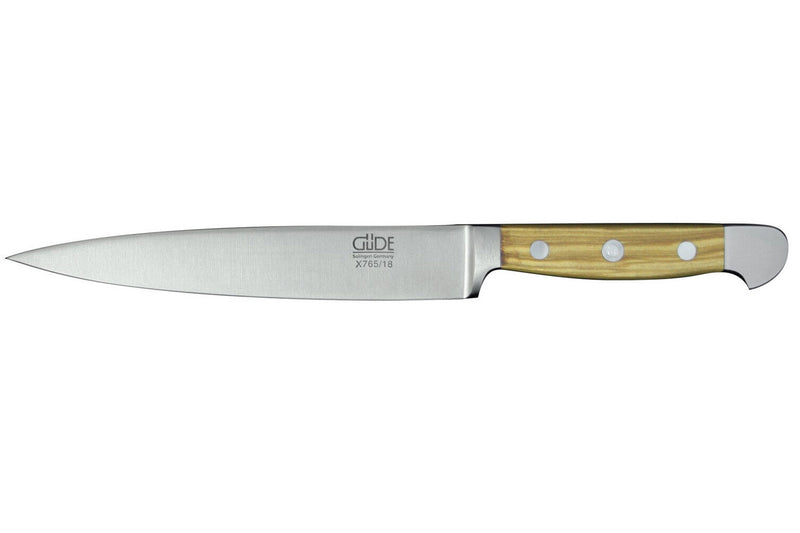 Couteau filet de sole 18cm forgé Alpha Olive Güde