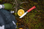 Couteau Opinel Baroudeur n°08 lame 8,5cm manche rouge