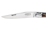 Couteau Laguiole Arbalète G.David manche façon corne blonde 12cm avec tire bouchon intégré