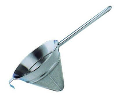 Passe sauce renforcé professionnel toile en inox 20cm