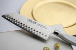 Couteau santoku forgé Riviera White Arcos lame 18cm acier NITRUM®