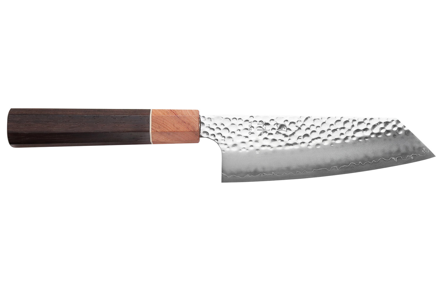 Couteau bunka 17cm japonais artisanal Yuzo Akira Tsuchime VG10