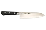 Couteau santoku japonais Japan Kanetsune 18cm acier Sandvik