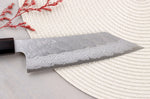 Couteau bunka 17cm japonais artisanal Nigara Hamono Tsuchime VG10 damas