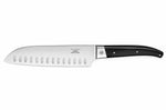 Couteau Santoku LOU LAGUIOLE Pro alvéolé 18cm pleine soie