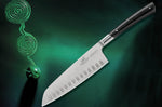Couteau santoku Sabatier Edonist forgé 18cm fabrication française