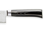 Couteau santoku Tamahagane Kyoto lame 17.5cm acier damas VG5