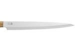 Couteau Sashimi Due Cigni Hakucho 22cm manche olivier
