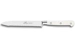 Couteau universel Sabatier Toque blanche 100% forgé denté 12cm