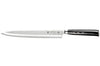 Couteau sashimi japonais Tamahagane Tsubame lame martelée 24cm acier VG5