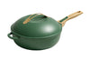 Poêle antiadhérente Cookut La Fabuleuse 8-en-1 fougère - 24cm