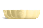 Moule cœur Emile Henry Madeleine en céramique 26,5x24,5x6,5cm Vanille