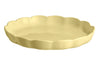 Plat à tarte rond Emile Henry Madeleine en céramique 31cm Vanille