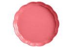 Plat à tarte rond Emile Henry Madeleine en céramique 31cm Rose Candy