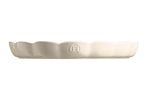 Plat à tarte rond Emile Henry Madeleine en céramique 31cm Argile
