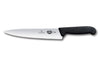 Couteau à découper professionnel Victorinox lame dentée fibrox noir 22cm 5.2033.22