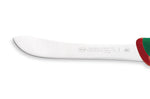 Couteau à dépouiller professionnel SANELLI Premana lame 18cm manche vert