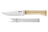 Set à fromage Opinel couteau lame 12,5cm + fourchette inox