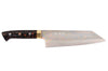 Couteau bunka 16,5cm japonais artisanal Takeshi Saji BS2 Rainbow