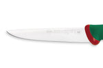 Couteau à désosser professionnel SANELLI Premana lame rigide 16cm manche vert