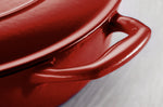 Sauteuse Tramontina Bestow 30cm fonte émaillée rouge + couvercle