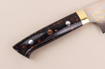 Couteau de chef 21cm japonais artisanal Takeshi Saji BS2 Rainbow