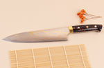 Couteau de chef 21cm japonais artisanal Takeshi Saji BS2 Rainbow