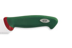 Couteau à génoise professionnel SANELLI Premana lame dentelée 26cm manche vert