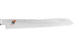Couteau à pain japonais Miyabi 6000MCT lame martelée 23cm + manche en Pakka