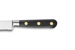 Couteau à pain SABATIER Idéal Inox 100% forgé rivets laiton denté 20cm