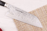 Couteau santoku 16,5cm japonais artisanal Fujiwara Maboroshi