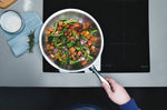 Wok 28cm Tramontina Grano en inox triple couche 3,4L