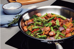 Wok 28cm Tramontina Grano en inox triple couche 3,4L