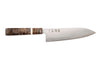 Couteau santoku 18cm japonais artisanal Hatsukokoro Hayabusa SG2 San Maï
