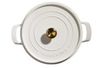 Cocotte basse 30cm Tramontina fonte émaillée latte 3,8L