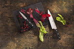 Coffret de 3 couteaux Zwilling Gourmet : chef + trancheur + office