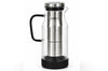 Carafe filtrante 2-en-1 noire Cookut Akua en verre - 1,3 L