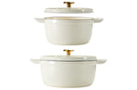 Cocotte ronde Tramontina Ampezzo fonte émaillée latte