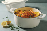 Cocotte ronde Tramontina Ampezzo fonte émaillée latte