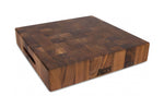 Planche à découper Boos Blocks Gourmet en noyer noir 38x38x7.5cm