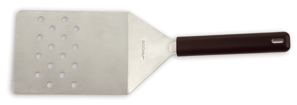 Pelle de service coudée perforée Arcos acier inoxydable 17.5cm