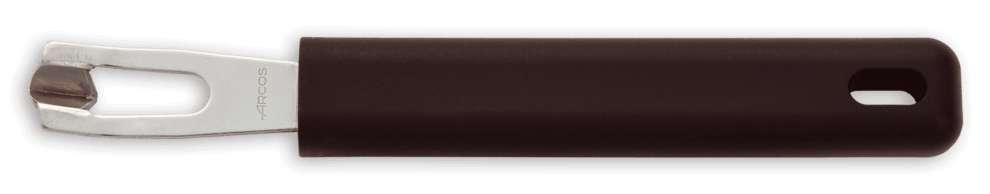 Canneleur ergonomique Arcos acier inoxydable 4cm