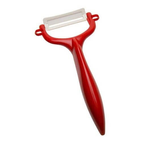 Eplucheur céramique rasoir Kyocera rouge lame 4cm
