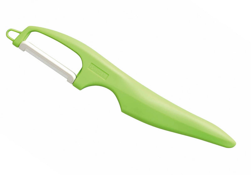 Eplucheur céramique vertical Kyocera vert double lame
